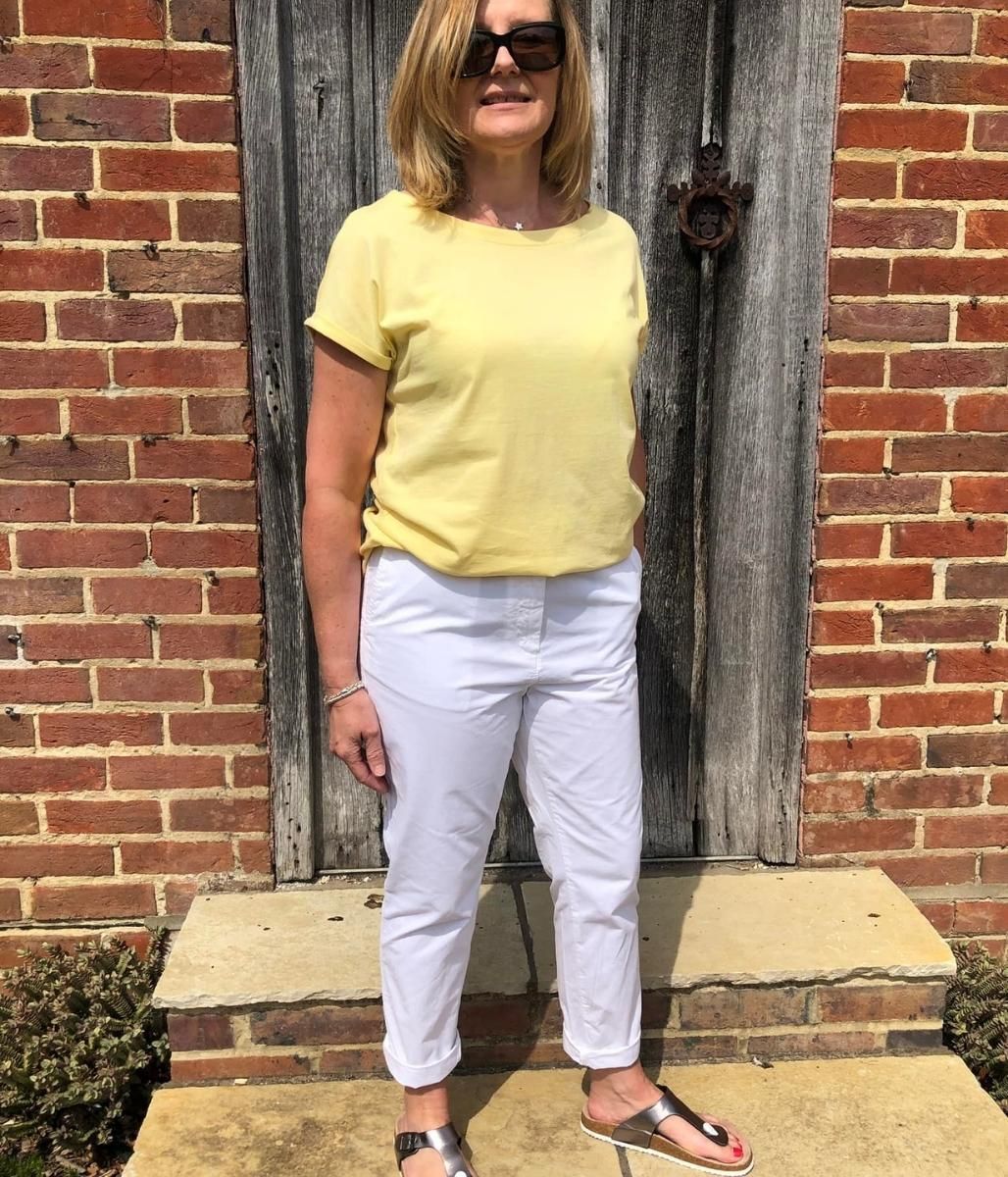 Lemon Longline Top