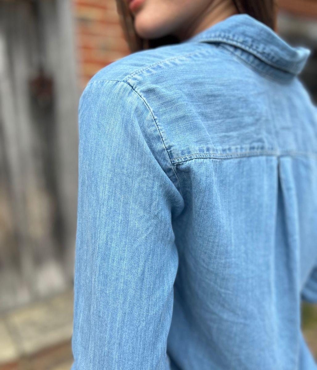 Blue Denim Lyocell Shirt