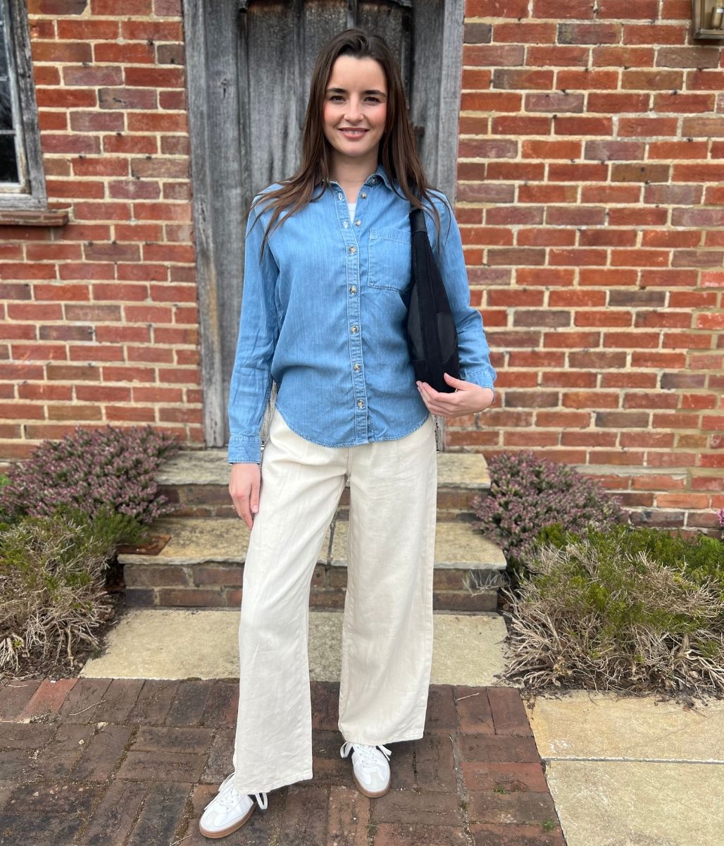 Blue Denim Lyocell Shirt