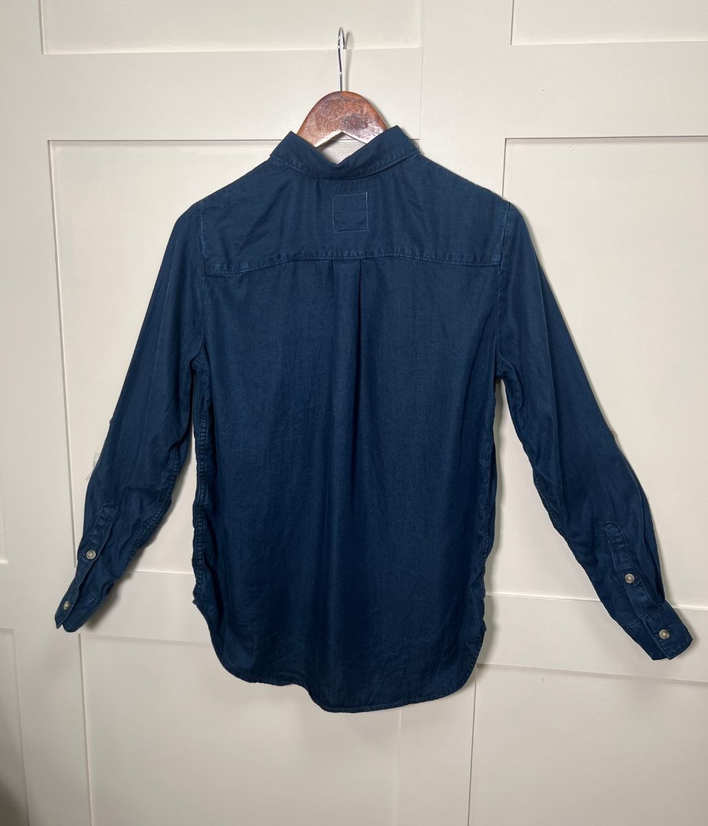 Navy Denim Lyocell Shirt