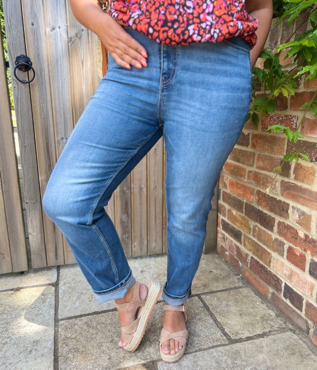Vintage Blue Sienna Straight Leg Jeans