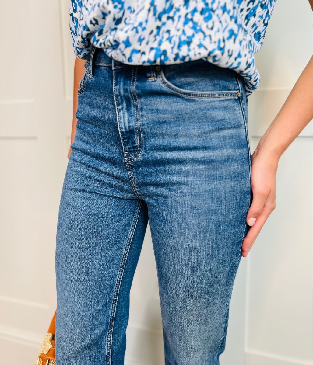 Vintage Blue Sienna Straight Leg Jeans