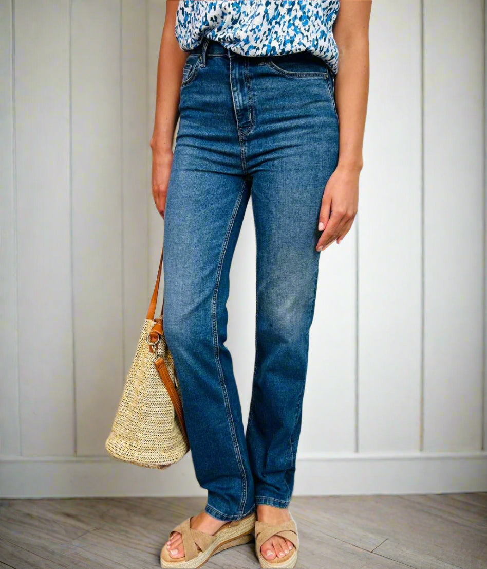 Vintage Blue Sienna Straight Leg Jeans