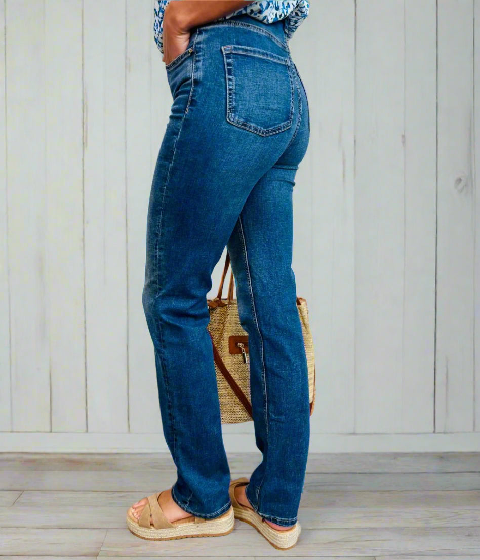 Vintage Blue Sienna Straight Leg Jeans