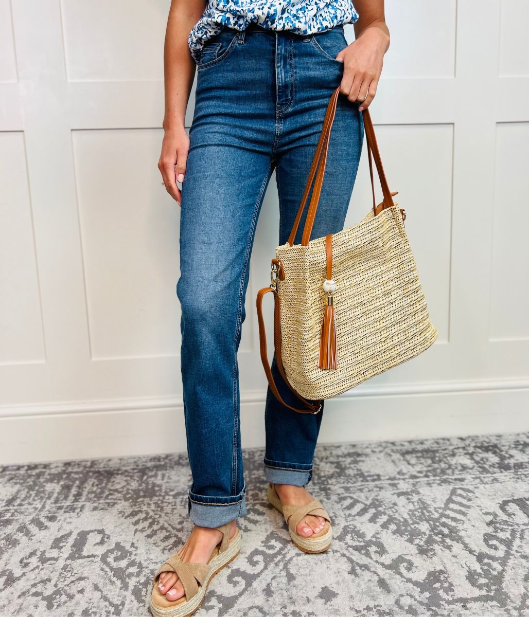 Vintage Blue Sienna Straight Leg Jeans