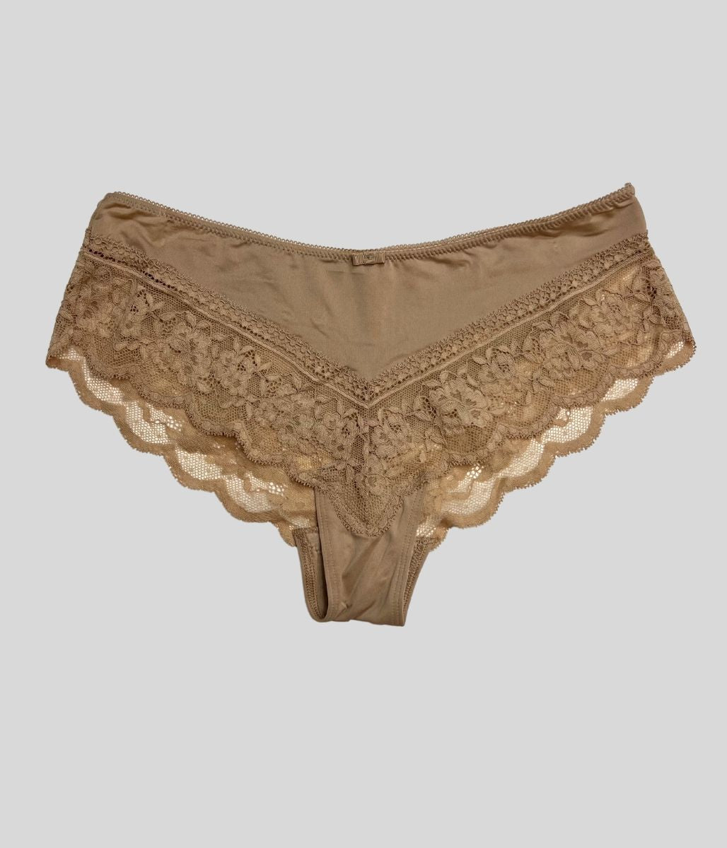 3 Multipack Lace Trim Midi Briefs