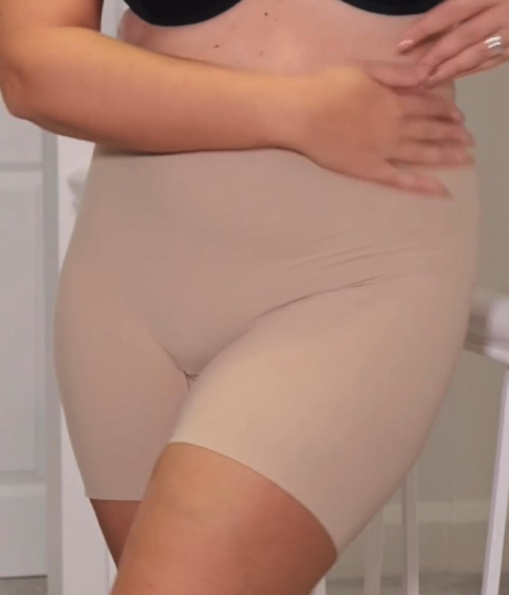 Nude Shapewear Thigh Slimmer Shorts - Seconds