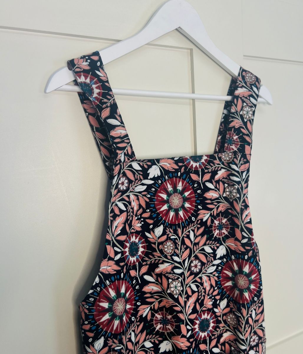 Ex Seasalt Compass Rose Maritime Print Studio Apron