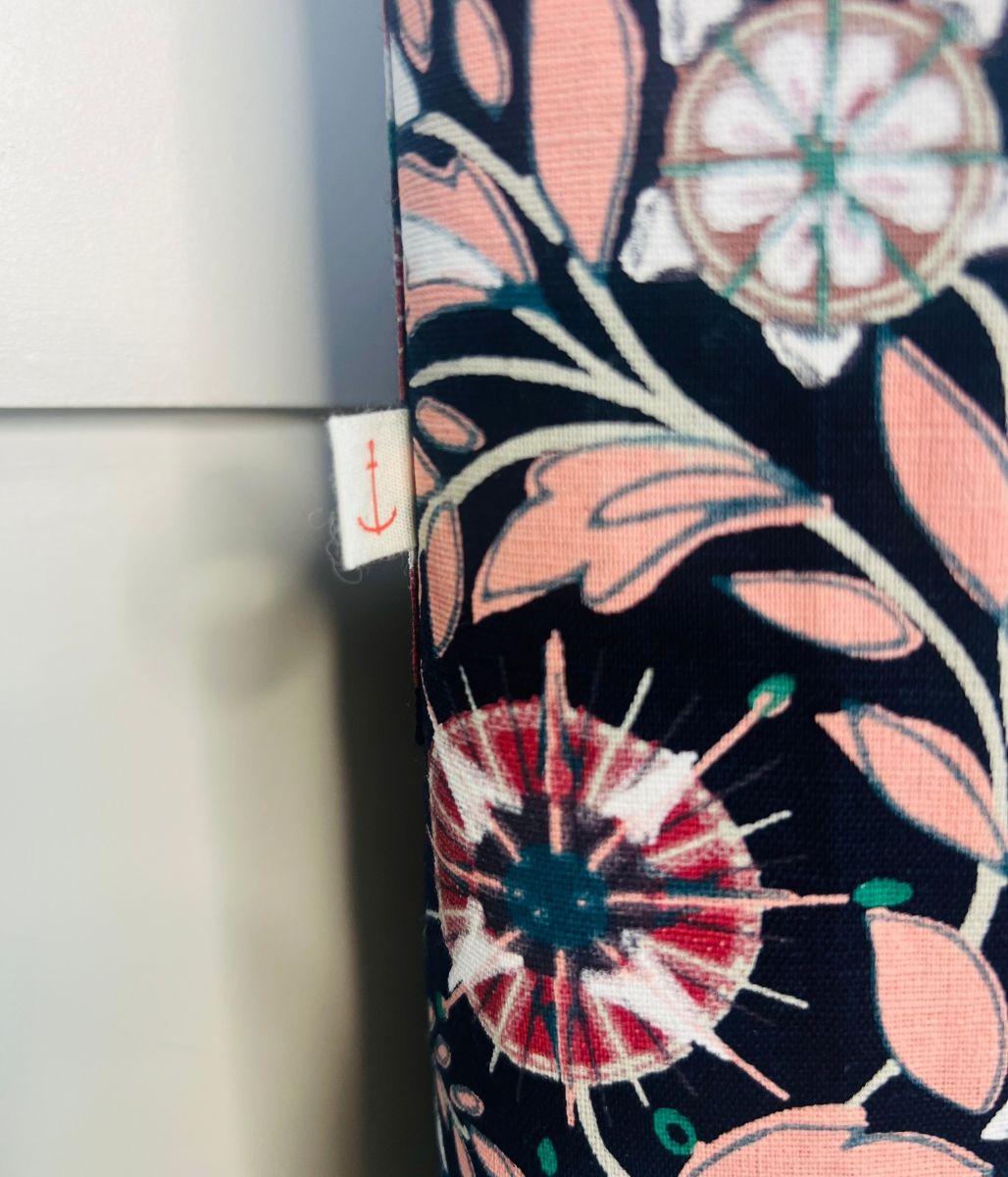 Ex Seasalt Compass Rose Maritime Print Studio Apron