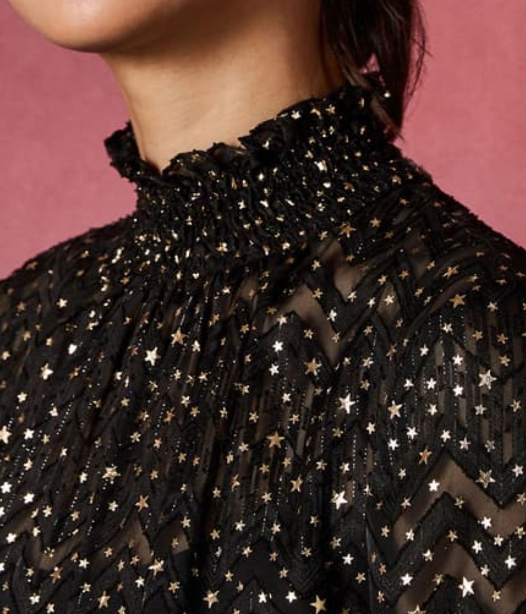 Ted Baker Georgette Star Midi Dress