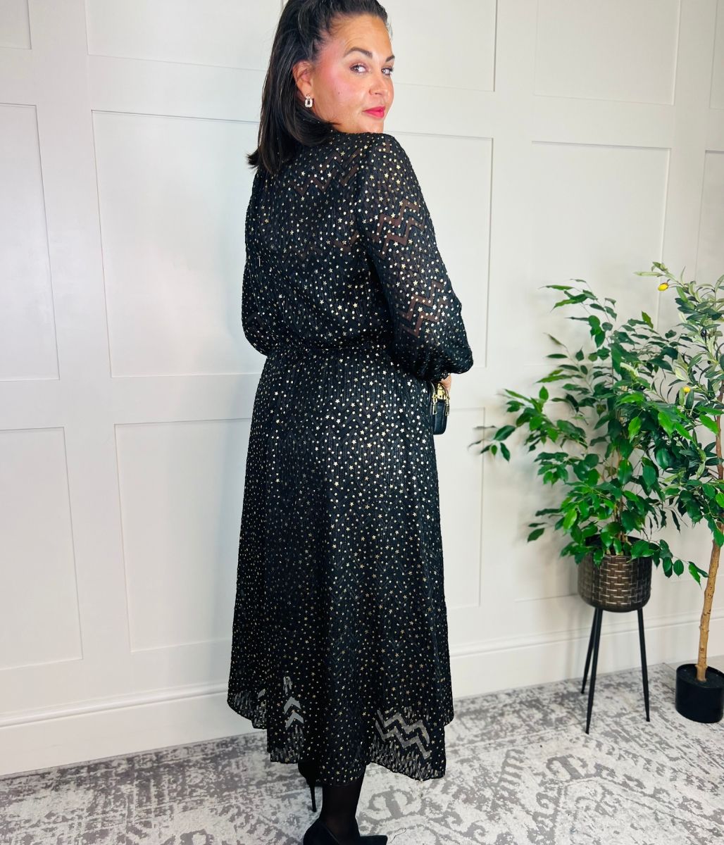 Ted Baker Georgette Star Midi Dress