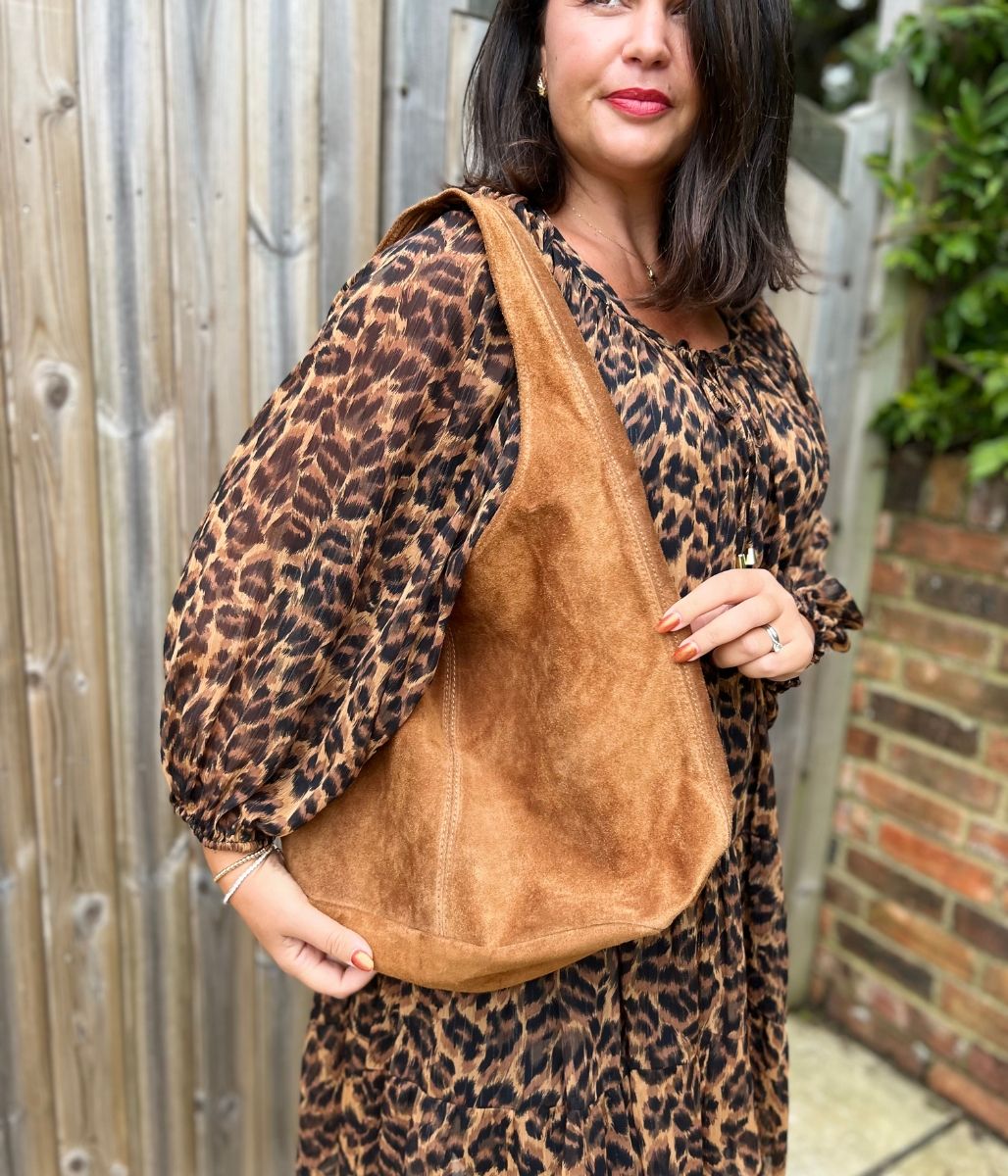 Leopard Print Willow Tiered Dress