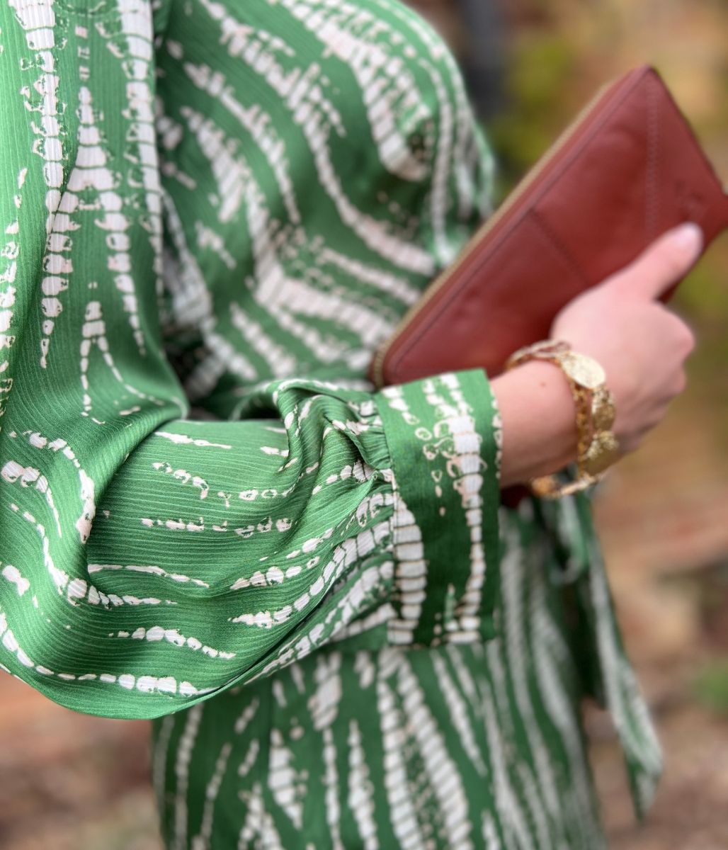Green Lucia Midi Dress