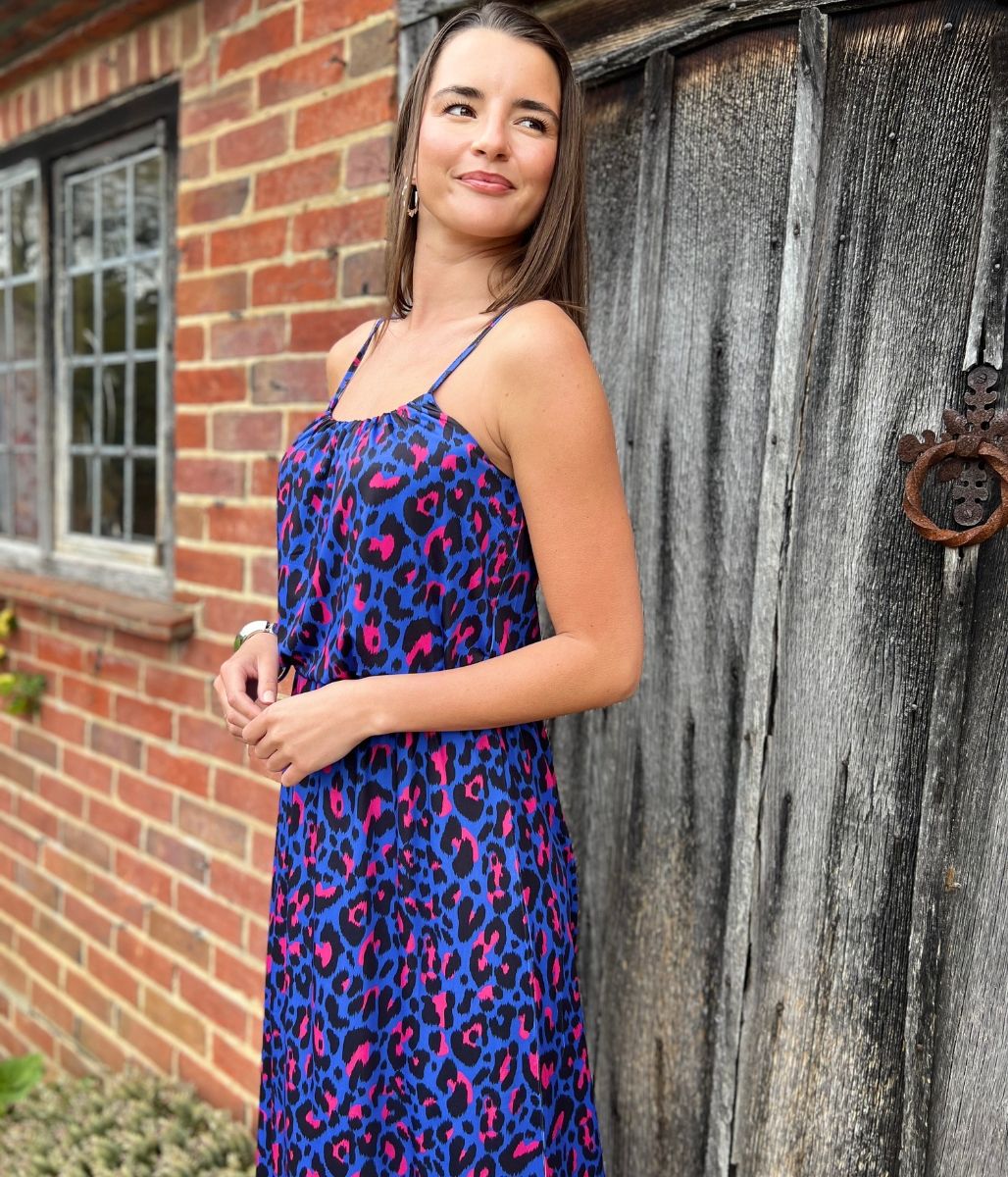 Animal Print Jasmine Midaxi Dress