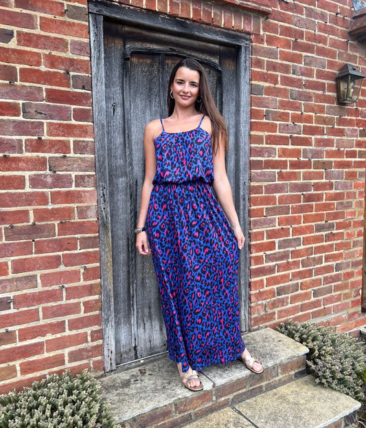 Animal Print Jasmine Midaxi Dress