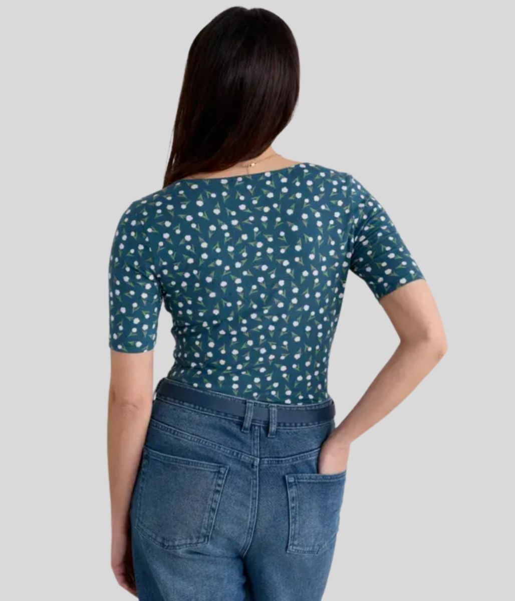 Ex Seasalt Gentle Wave Ditsy Top
