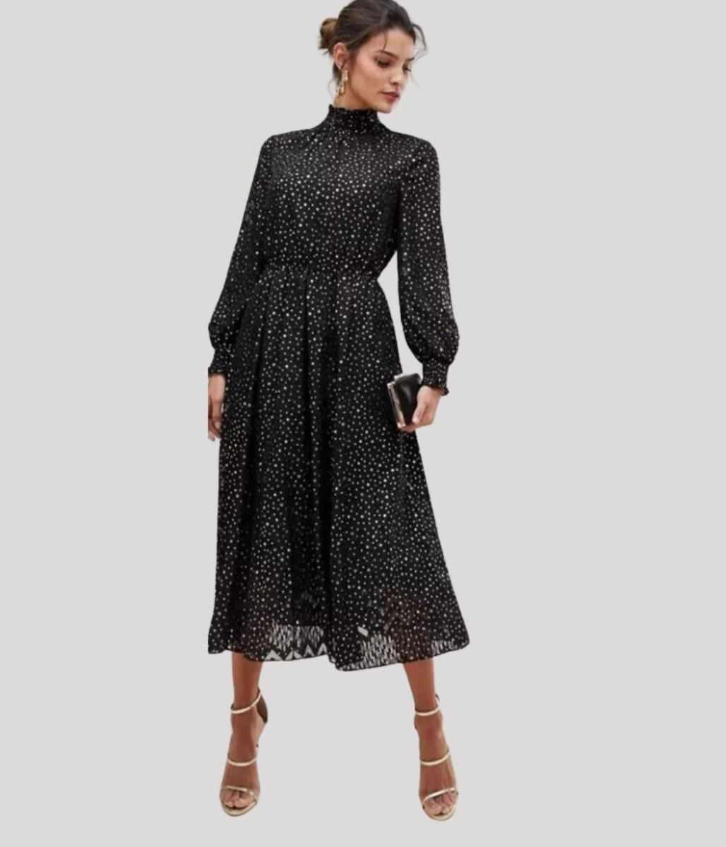 Ted Baker Georgette Star Midi Dress
