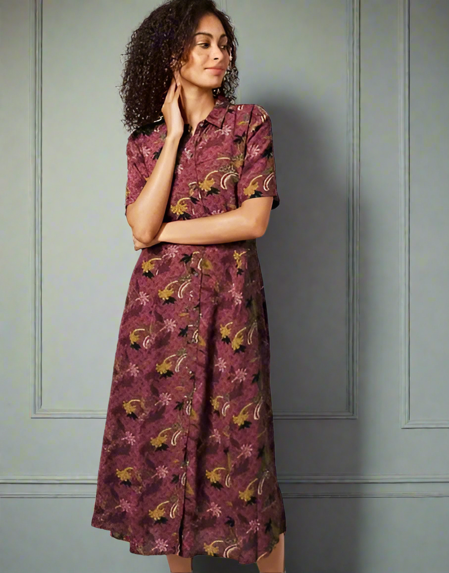 Renee Midi Shirt Dress